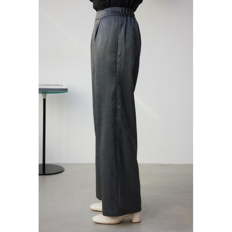 シャイニーリラックスワイドパンツ | AZUL BY MOUSSY | 詳細画像6 
