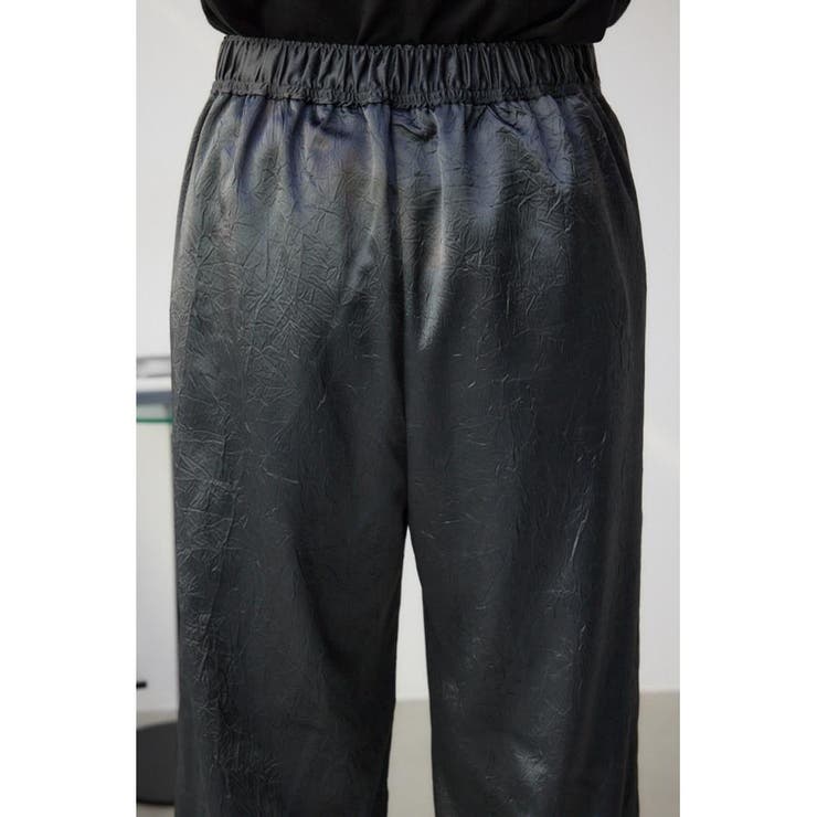 シャイニーリラックスワイドパンツ | AZUL BY MOUSSY | 詳細画像9 