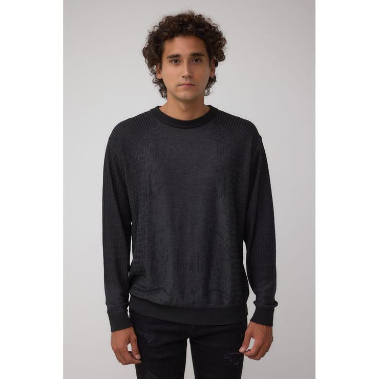 シャドーウィーブニット[品番：AZLW0023758]｜AZUL BY MOUSSY