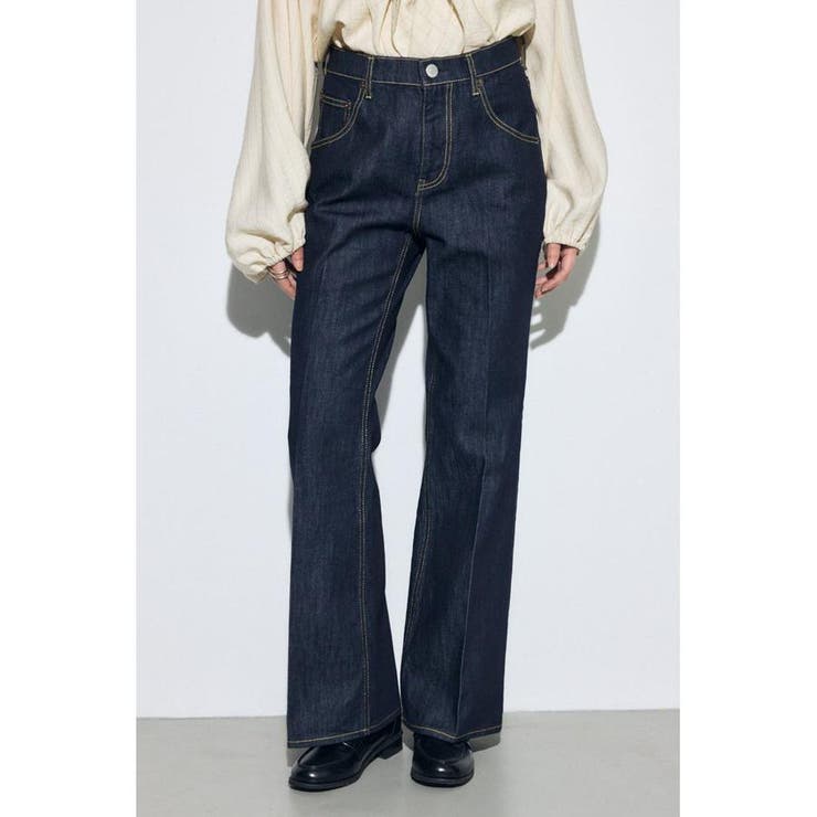 AZUL DENIM センタープレスフレアデニム | AZUL BY MOUSSY | 詳細画像14 