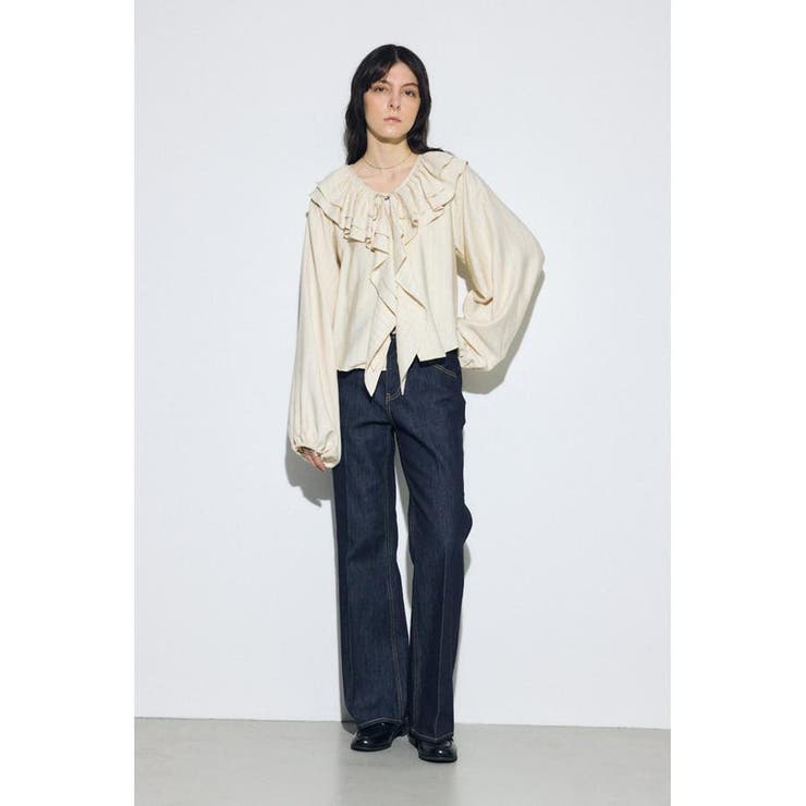 AZUL DENIM センタープレスフレアデニム | AZUL BY MOUSSY | 詳細画像17 