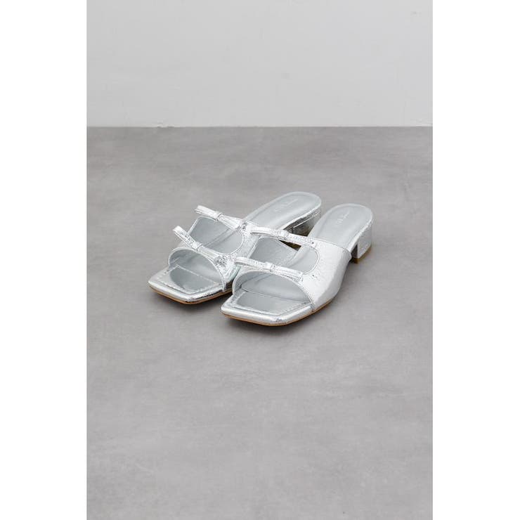 ダブルリボンスクエアトゥサンダル | AZUL BY MOUSSY | 詳細画像22 