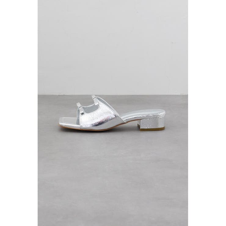 ダブルリボンスクエアトゥサンダル | AZUL BY MOUSSY | 詳細画像23 