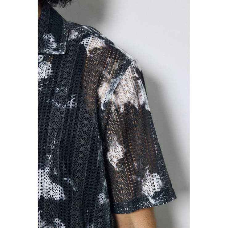 タイダイ柄メッシュシャツ | AZUL BY MOUSSY | 詳細画像23 