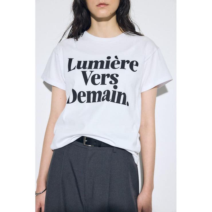 メッセージロゴ半袖Tシャツ | AZUL BY MOUSSY | 詳細画像2 