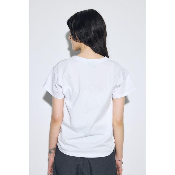 メッセージロゴ半袖Tシャツ | AZUL BY MOUSSY | 詳細画像8 