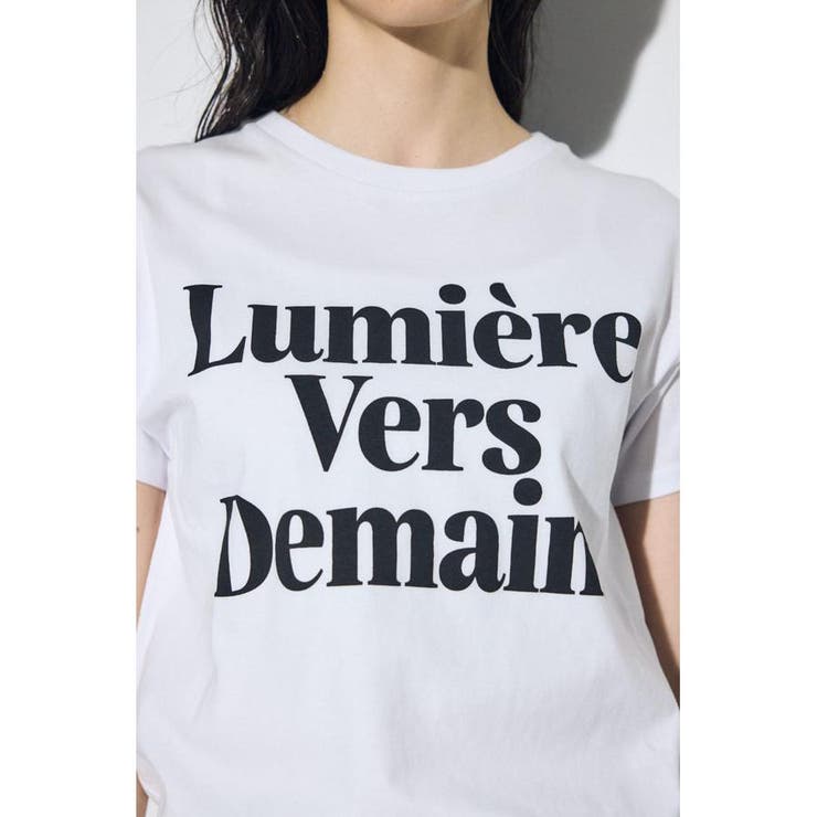 メッセージロゴ半袖Tシャツ | AZUL BY MOUSSY | 詳細画像9 