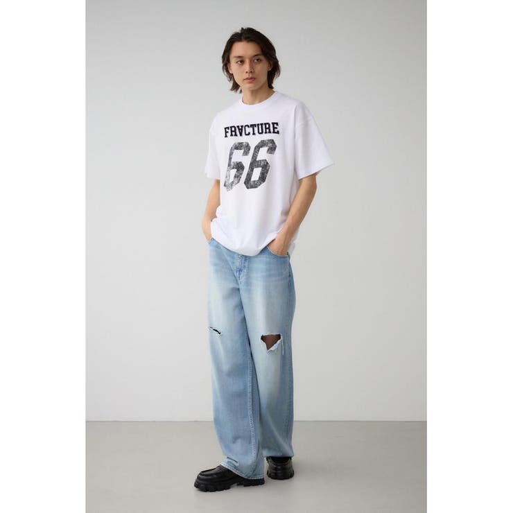 ブラッシュナンバーTシャツ | AZUL BY MOUSSY | 詳細画像3 