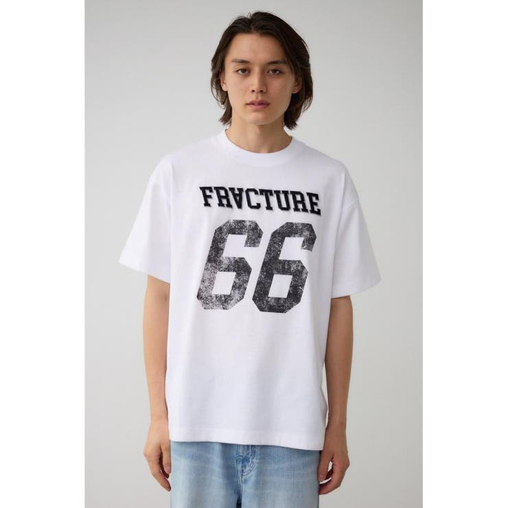 ブラッシュナンバーTシャツ | AZUL BY MOUSSY | 詳細画像4 