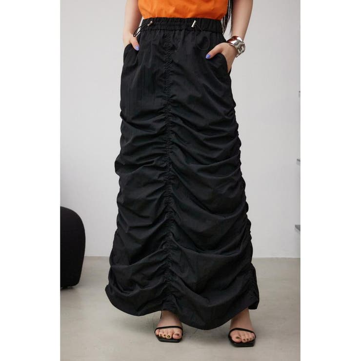 BLK | カーゴロングスカート | AZUL BY MOUSSY