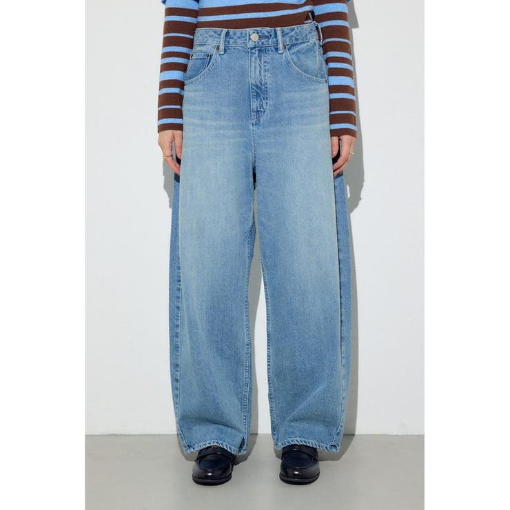 L/B ライトオンスカーブデニム ショート丈 | AZUL BY MOUSSY | 詳細画像6 