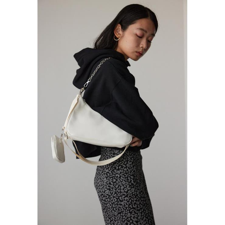 moussy ロゴベルト ショルダーバッグ - ショルダーバッグ