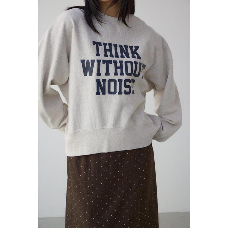 L/T.GRY1 | クラックロゴスウェット | AZUL BY MOUSSY