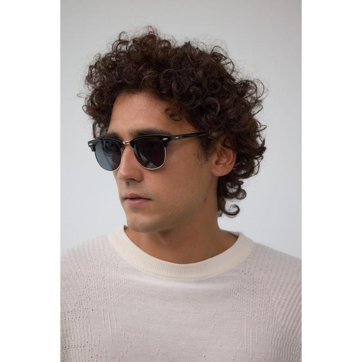 柄BLK5 | ハーフスリムフレームアイウェア | AZUL BY MOUSSY