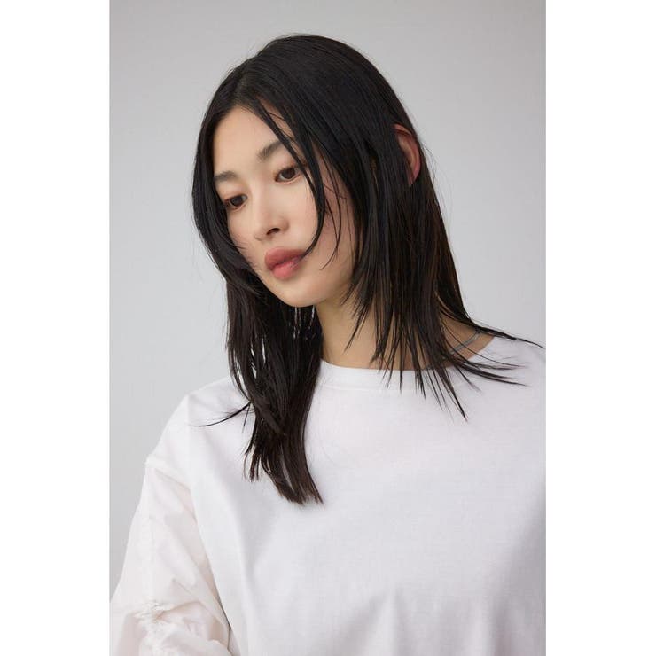 ギャザースリーブカットトップス | AZUL BY MOUSSY | 詳細画像2