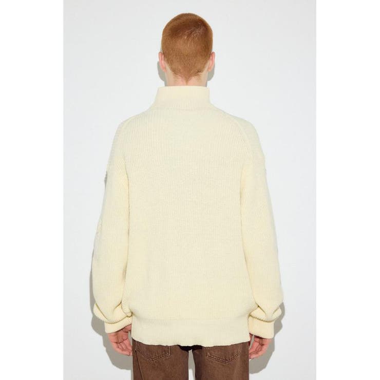 スタンドカラーWジップニット | AZUL BY MOUSSY | 詳細画像7 