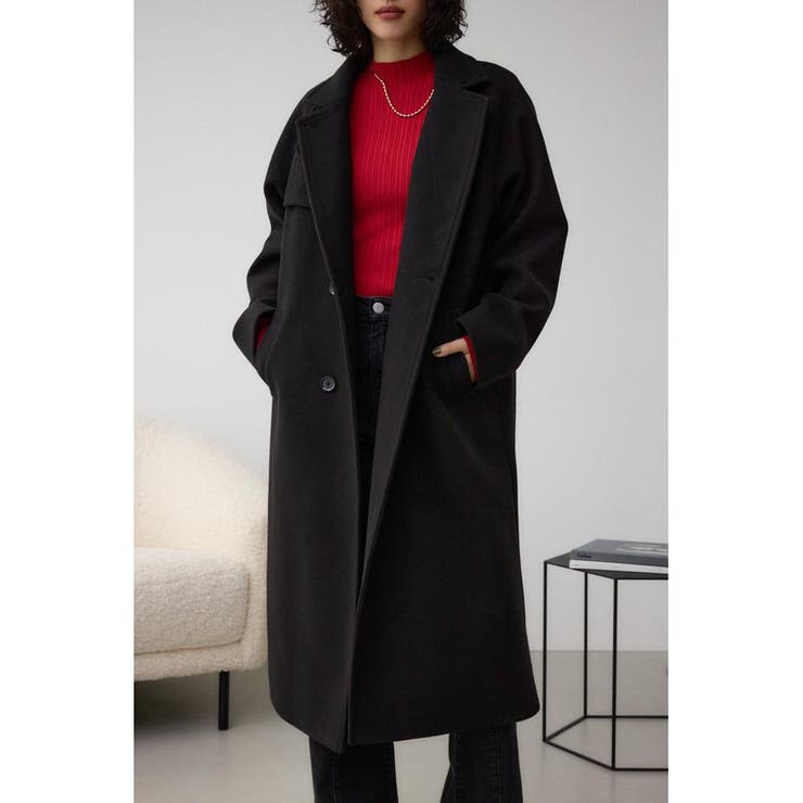 BLK | B-HEAT2WAYウォッシャブルロングコート | AZUL BY MOUSSY