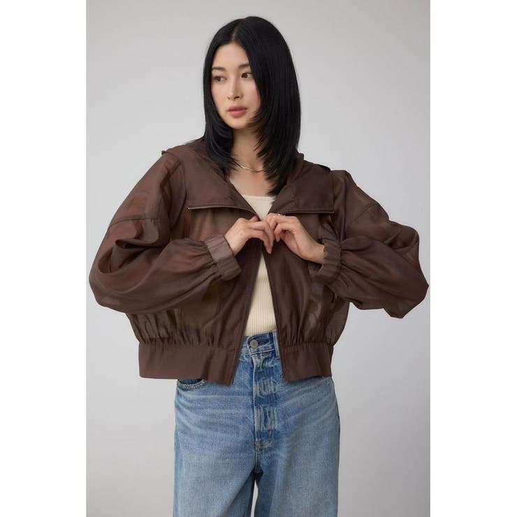 楽天 送料無料にならない シアーフーディーブルゾン[品番：AZLW0023564]｜AZUL MOUSSY BY ジャケット・アウター