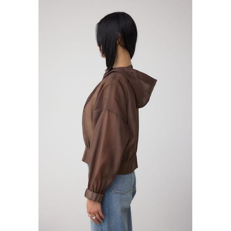 シアーフーディーブルゾン[品番：AZLW0023564]｜AZUL BY MOUSSY