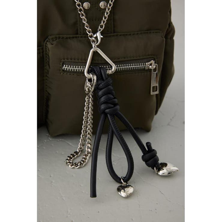 チャームセットミニダッフルバッグ | AZUL BY MOUSSY | 詳細画像15 