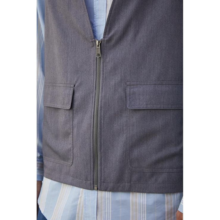 DRIVERS ZIP VEST | AZUL BY MOUSSY | 詳細画像15 