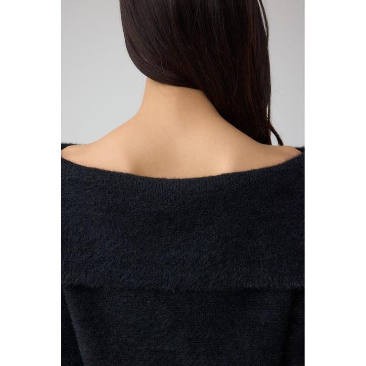 モヘヤライクオフショルダーニット | AZUL BY MOUSSY | 詳細画像20 