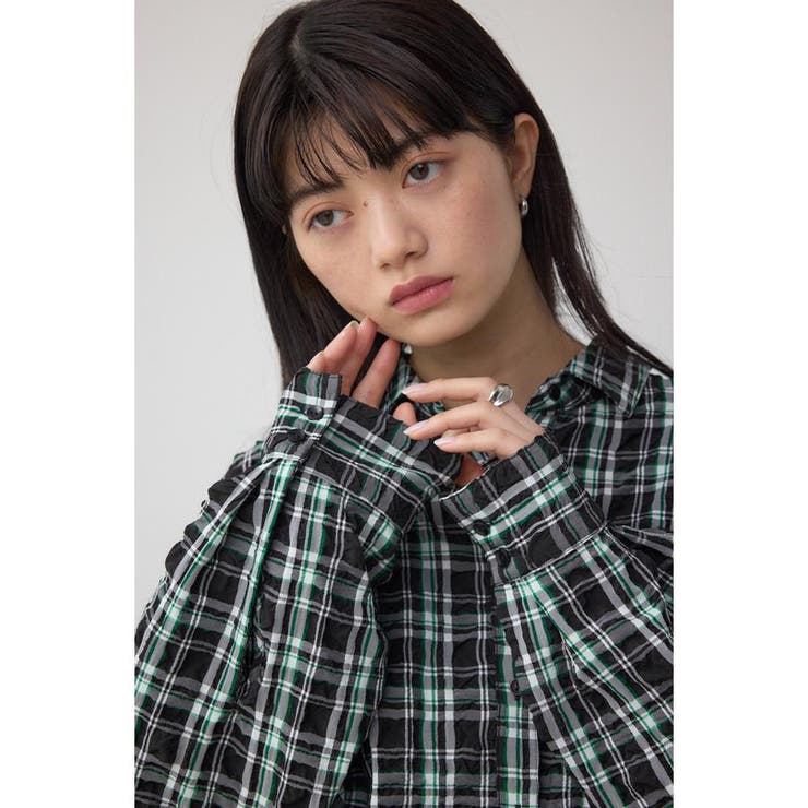 ラウンドヘムドロストシャツ | AZUL BY MOUSSY | 詳細画像22 