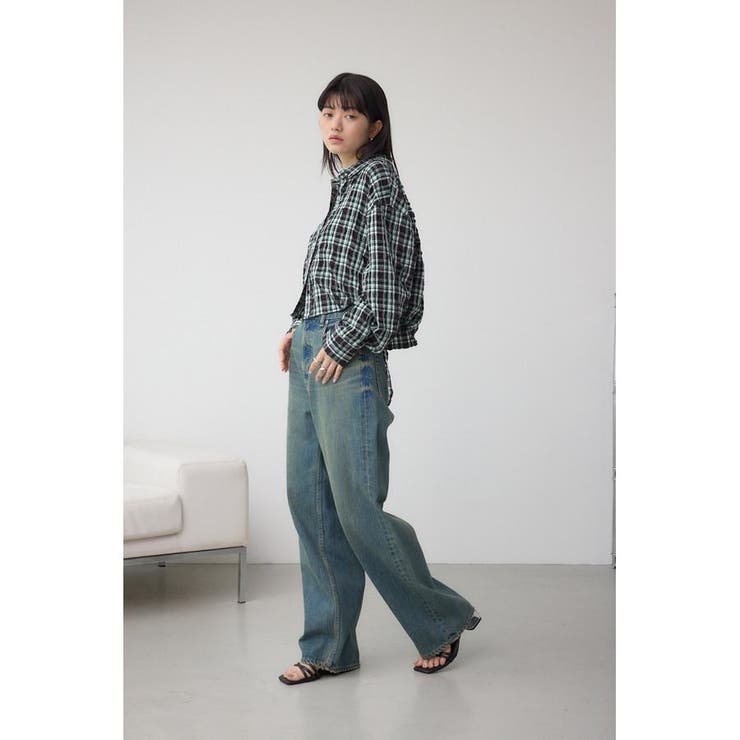 ラウンドヘムドロストシャツ | AZUL BY MOUSSY | 詳細画像24 