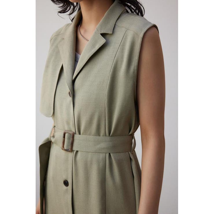 リネンライクジレワンピース | AZUL BY MOUSSY | 詳細画像36 