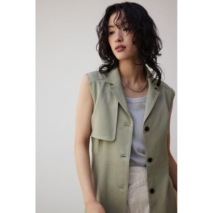 リネンライクジレワンピース | AZUL BY MOUSSY | 詳細画像28 