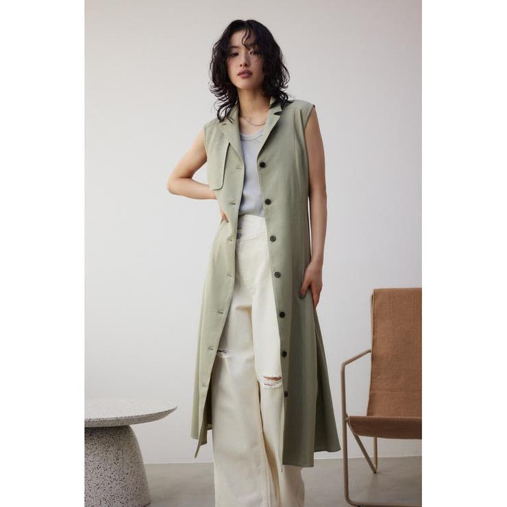 リネンライクジレワンピース | AZUL BY MOUSSY | 詳細画像30 