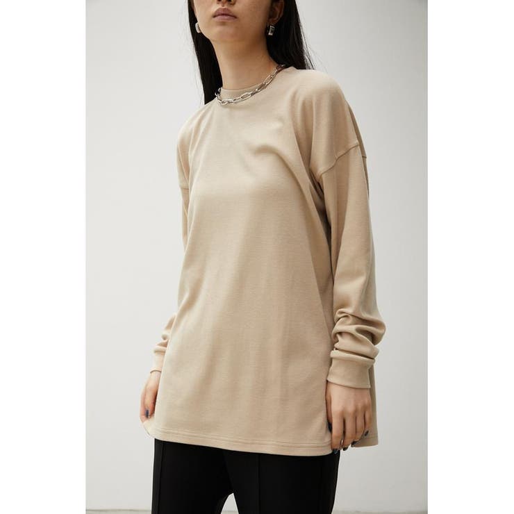 BASIC TOUGH NECK LONG SLEEVE T[品番：AZLW0020213]｜AZUL BY MOUSSY