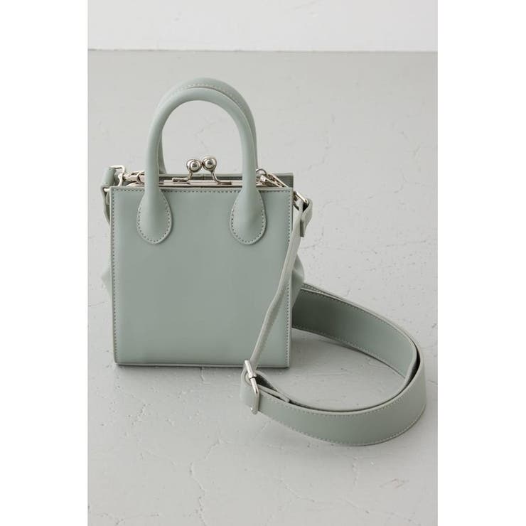 L/GRN1 | メタルフレームスクエアバッグ | AZUL BY MOUSSY