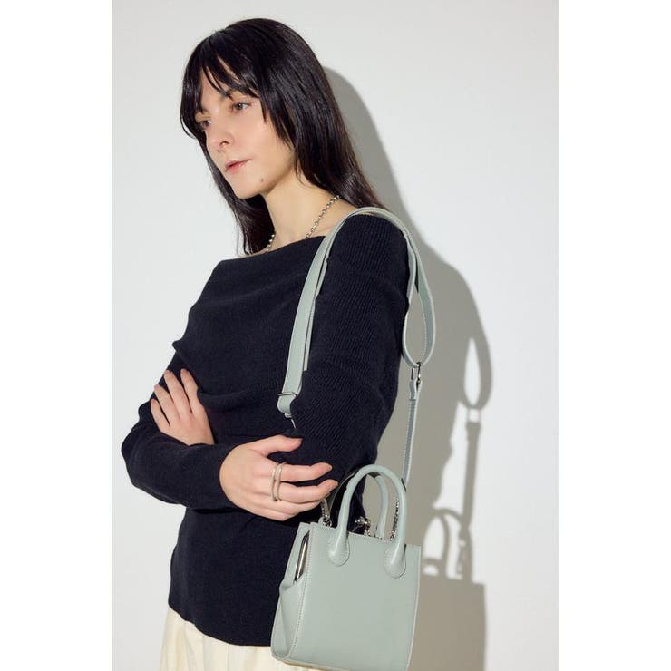 メタルフレームスクエアバッグ | AZUL BY MOUSSY | 詳細画像14 