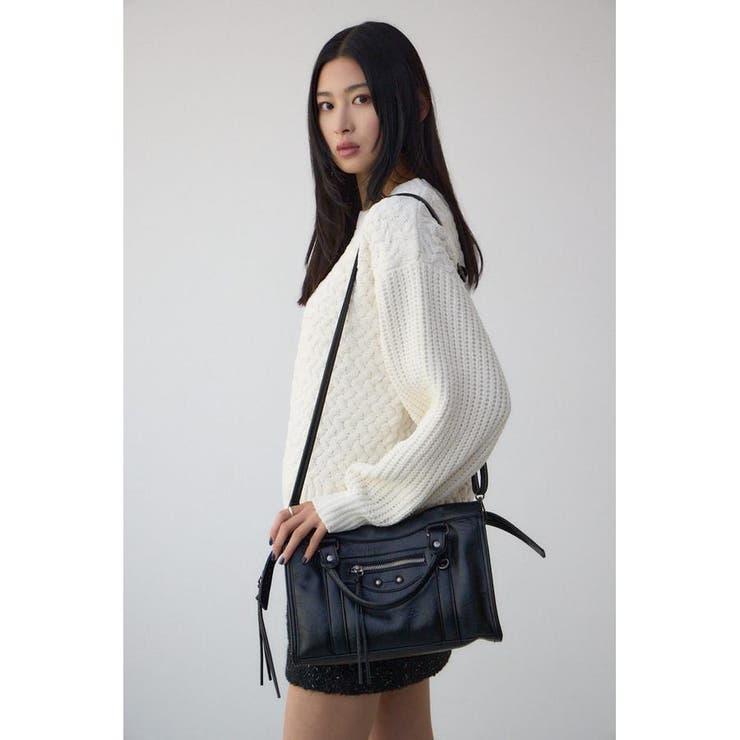 フェイクレザーハンドバッグ | AZUL BY MOUSSY | 詳細画像15 