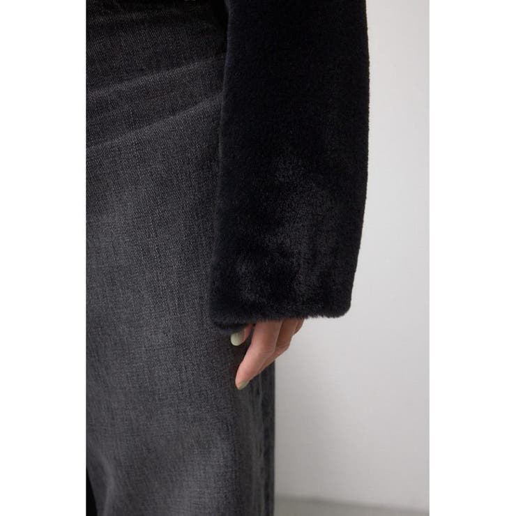 スタンド2WAYファーショートコート | AZUL BY MOUSSY | 詳細画像32 
