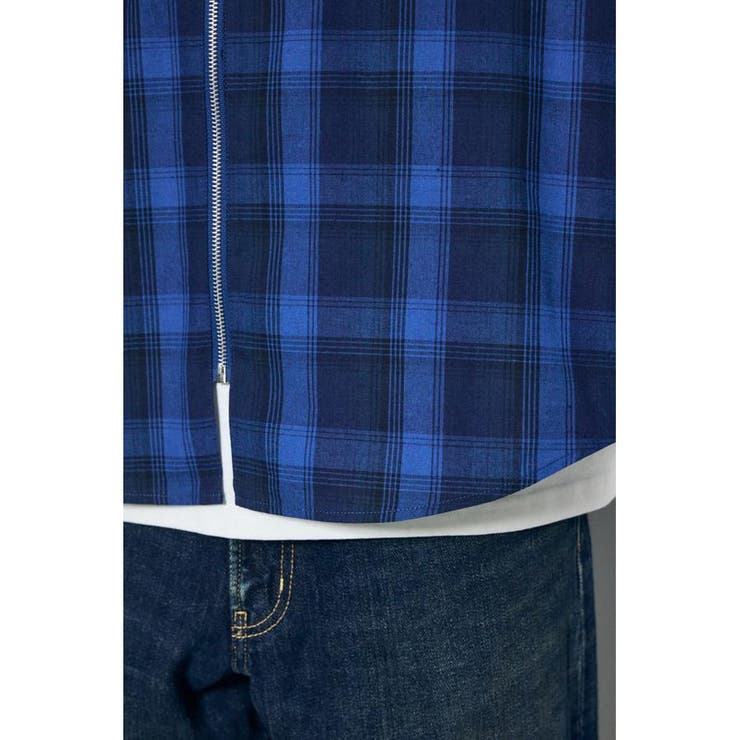 オンブレチェック長袖シャツ | AZUL BY MOUSSY | 詳細画像25 