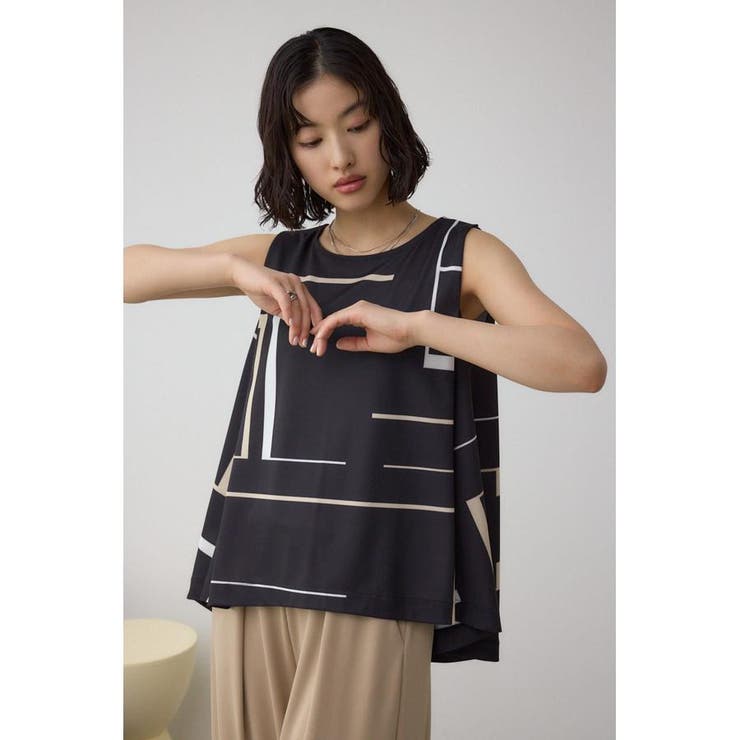 C/Tアイシーフィールスリーブレストップス | AZUL BY MOUSSY | 詳細画像12 