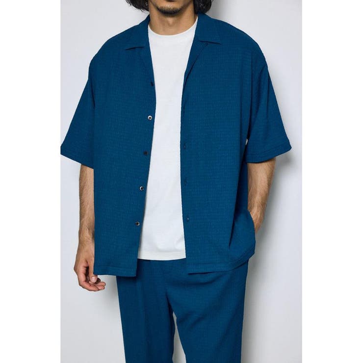 楊柳リラックス半袖シャツ | AZUL BY MOUSSY | 詳細画像11 