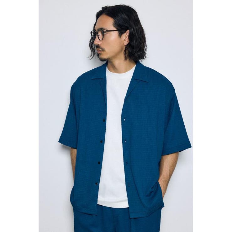 楊柳リラックス半袖シャツ | AZUL BY MOUSSY | 詳細画像12 