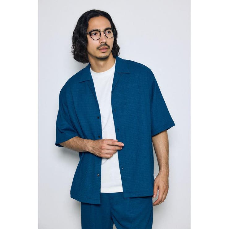 楊柳リラックス半袖シャツ | AZUL BY MOUSSY | 詳細画像13 