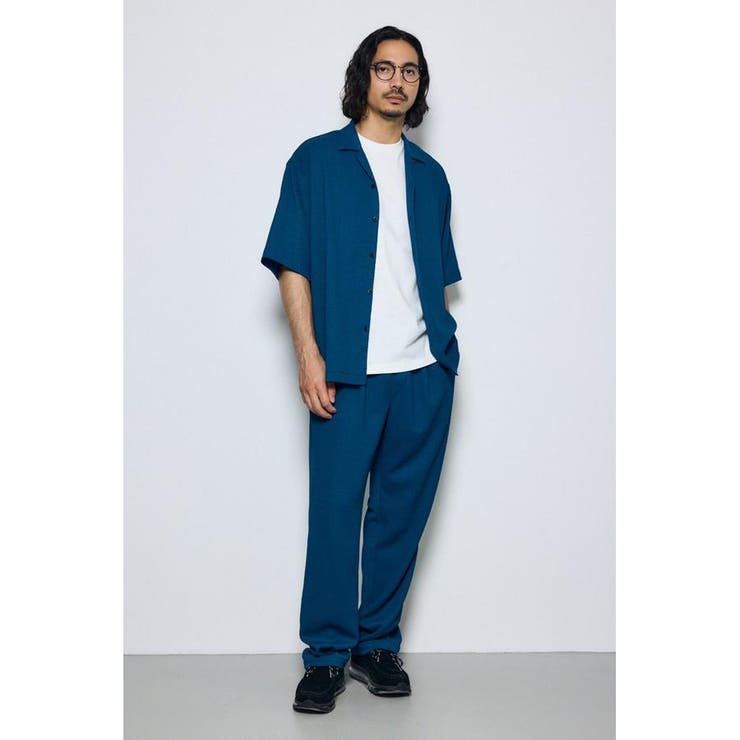 楊柳リラックス半袖シャツ | AZUL BY MOUSSY | 詳細画像14 