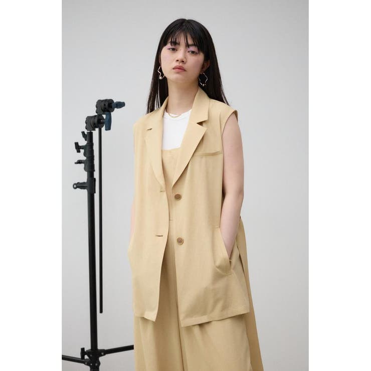 リネンライクジレ[品番：AZLW0022072]｜AZUL BY MOUSSY