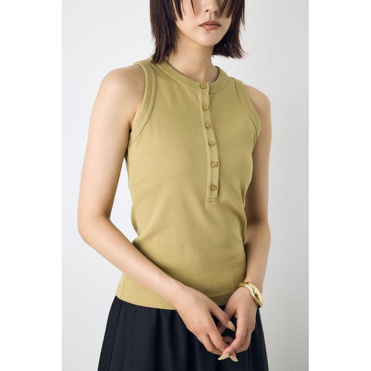 ヘンリーネックタンクトップ | AZUL BY MOUSSY | 詳細画像20 
