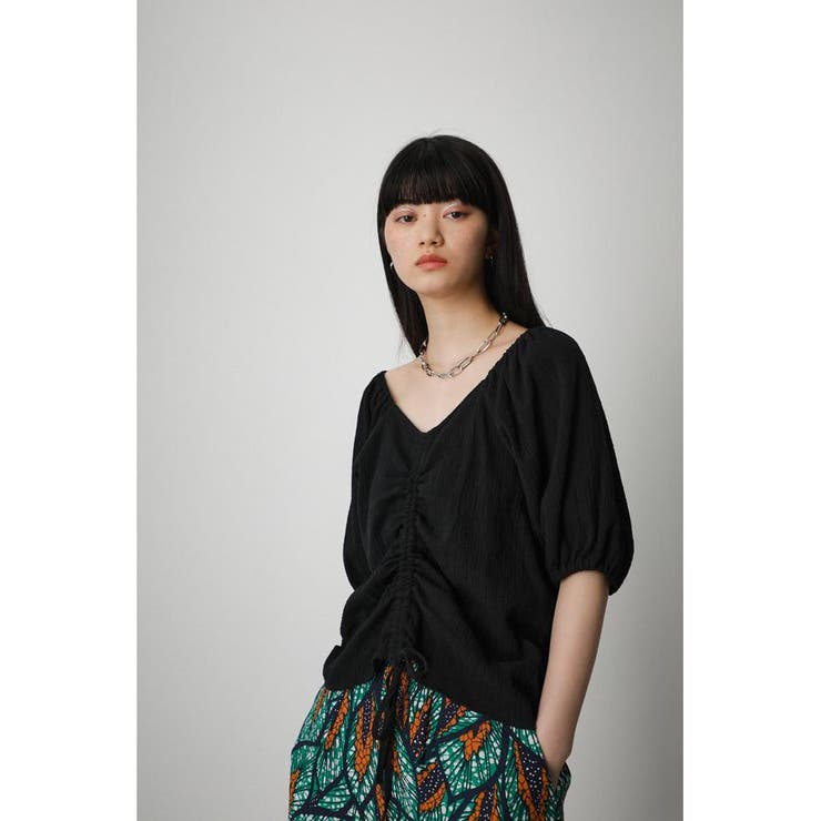 2WAY SHIRRING PUFF BLOUSE | AZUL BY MOUSSY | 詳細画像11 