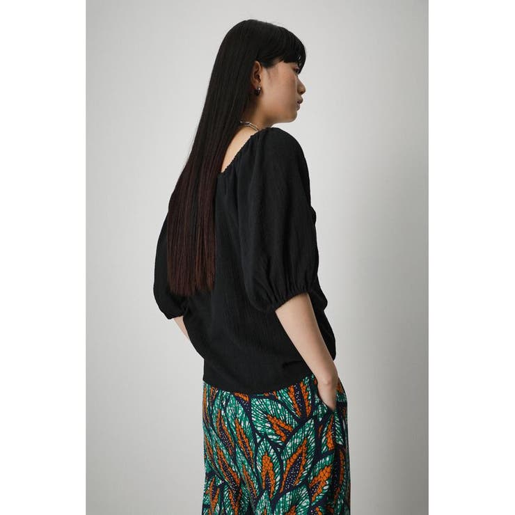 2WAY SHIRRING PUFF BLOUSE | AZUL BY MOUSSY | 詳細画像13 