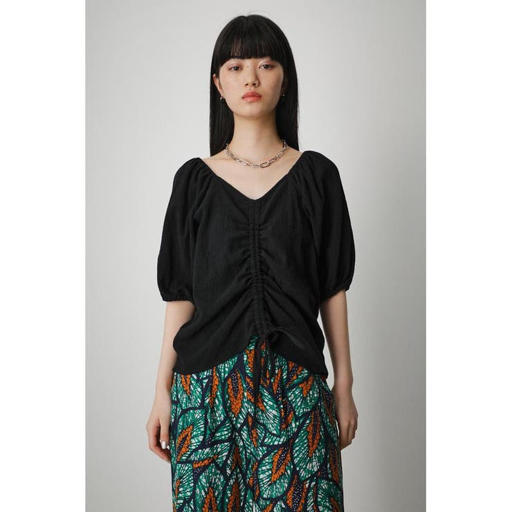 2WAY SHIRRING PUFF BLOUSE | AZUL BY MOUSSY | 詳細画像15 