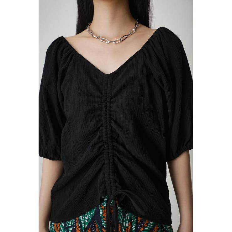 2WAY SHIRRING PUFF BLOUSE | AZUL BY MOUSSY | 詳細画像18 