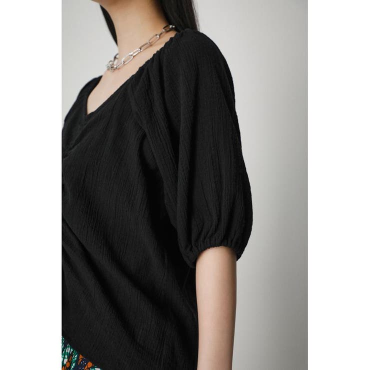 2WAY SHIRRING PUFF BLOUSE | AZUL BY MOUSSY | 詳細画像19 