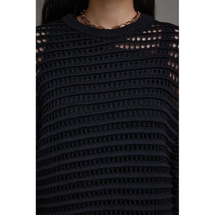 メッシュニットセットトップス | AZUL BY MOUSSY | 詳細画像17 